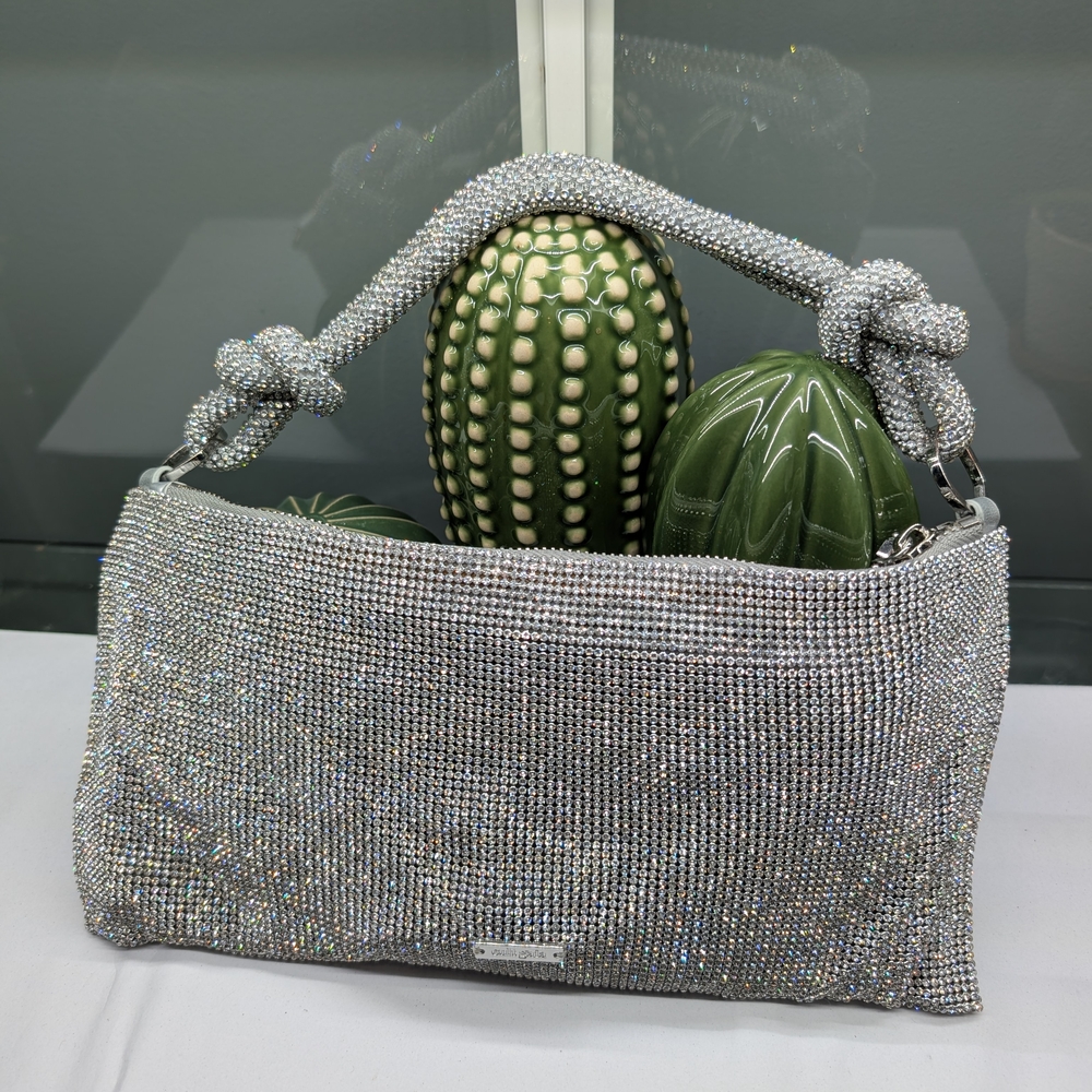 Cult Gaia EUC Hera Nano Beaded Shoulder Bag